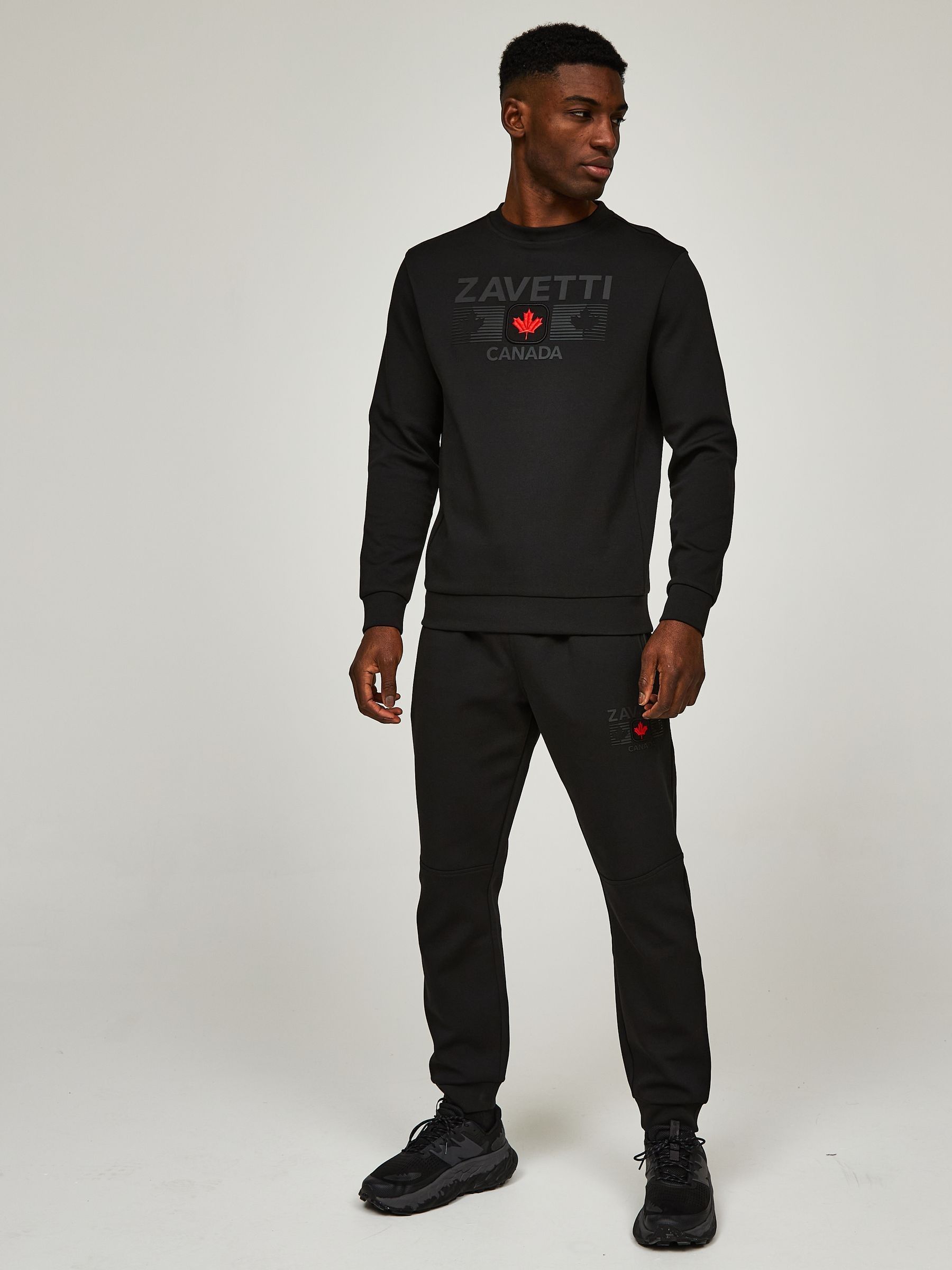 Buy Zavetti Canada Cirico Black Sweatshirt from Next USA