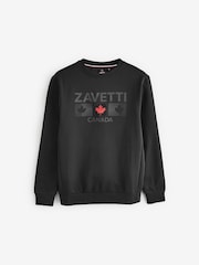 Zavetti Canada Cirico Black Sweatshirt - Image 6 of 6
