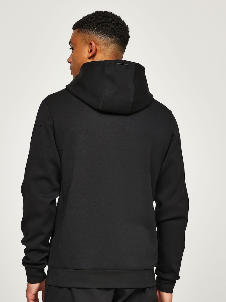 Zavetti Canada Cirico Over The Head Black Hoodie - Image 2 of 6