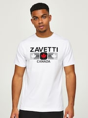 Zavetti Canada Grey Irrosso Tech T-Shirt - Image 1 of 5