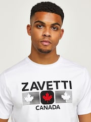 Zavetti Canada Grey Irrosso Tech T-Shirt - Image 3 of 5