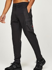 Zavetti Canada Tavox Woven Cargo Black Joggers - Image 4 of 7