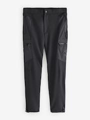 Zavetti Canada Tavox Woven Cargo Black Joggers - Image 6 of 7