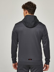 Zavetti Canada Grey Saletto Zip Through Hoodie - Image 2 of 6
