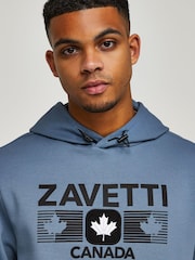 Zavetti Canada Cirico Over The Head Black Hoodie - Image 4 of 6