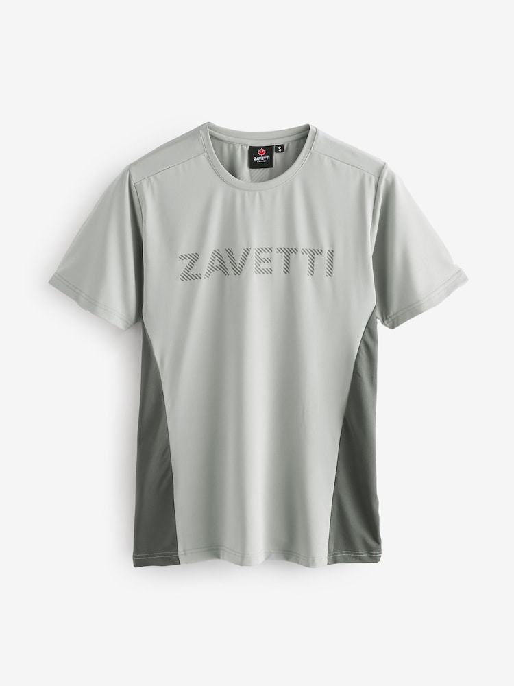 Gri - Tricou Tech Gri Irrosso Zavetti Canada - Image 5 of 5