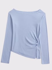 Abercrombie & Fitch Tie Side Bow Detail Long Sleeve Top - Image 1 of 1