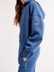 Abercrombie & Fitch Blue Quauter Zip Jumper - Image 2 of 6