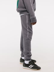 Abercrombie & Fitch Grey Logo Cuffed Joggers - Image 3 of 6