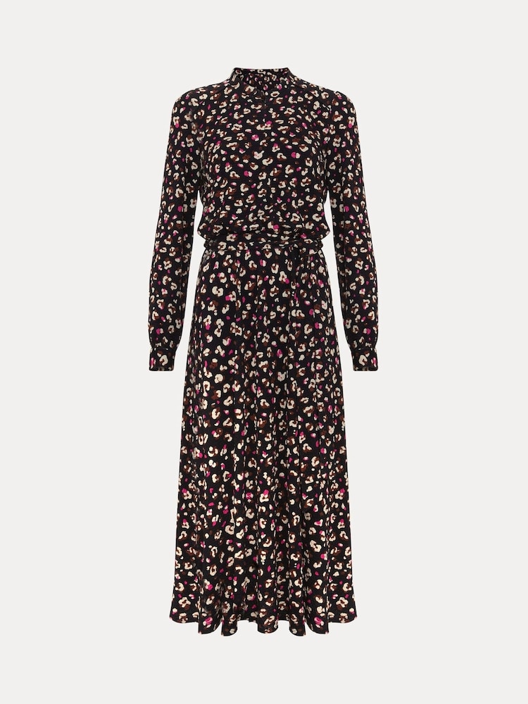 Phase Eight Black Petite Aoife Printed Jersey Dress - Image 8 of 8 Phase Eight Black Petite Aoife Printed Jersey Dress - Image 8 of 8