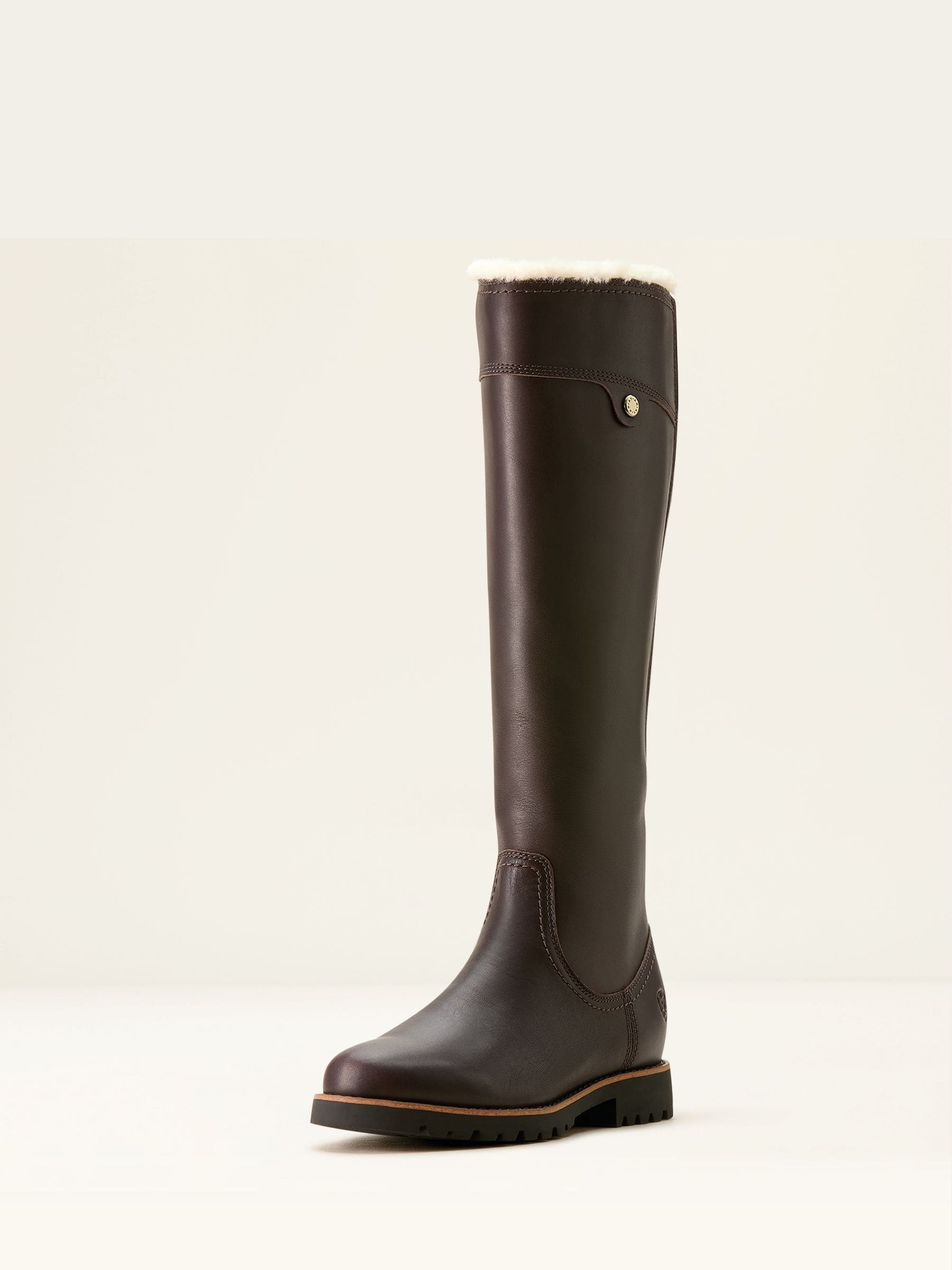 Buy Ariat Brown Arlington Sherpa Long Waterproof Boots from the