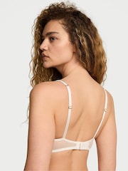 Victoria's Secret Bloom Blue Unlined Balcony Wildflower Embroidery Bra - Image 2 of 2