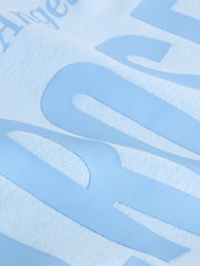 Blue Graphic Print Hoodie - Image 7 of 8