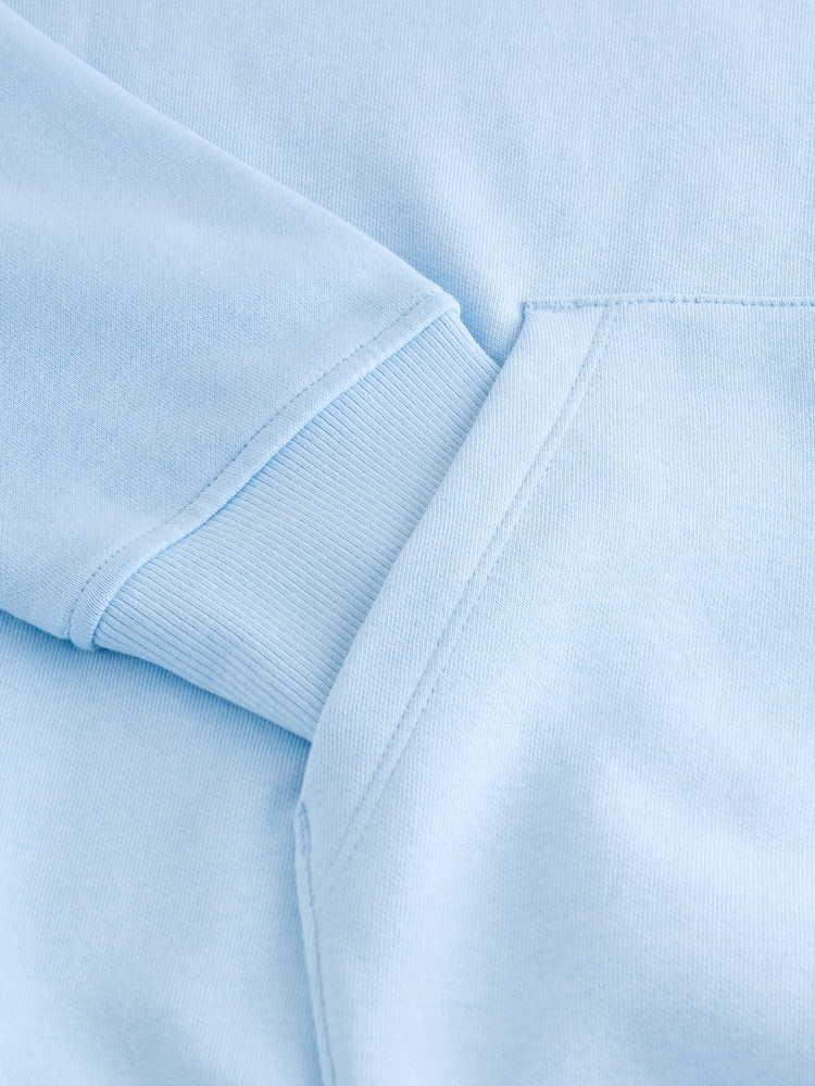 Blue Graphic Print Hoodie - Image 8 of 8