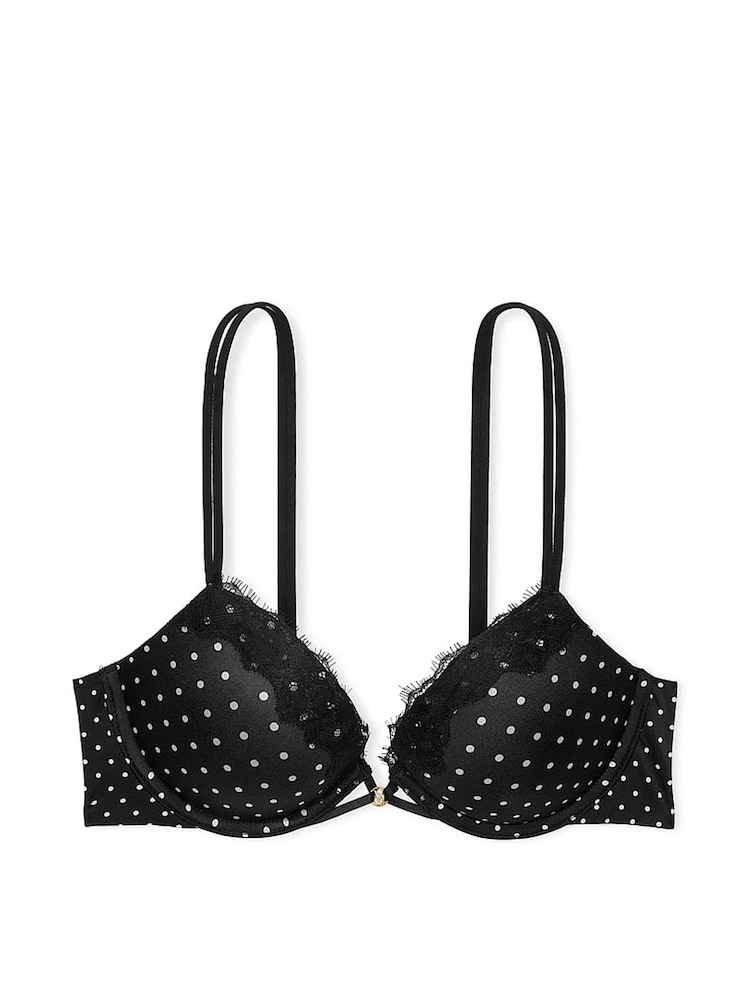 Zwart gestipt - Victoria's Secret beha met kanten rand - Image 3 of 3