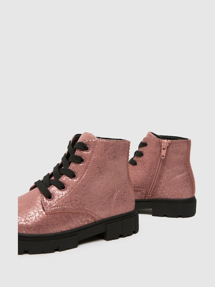 Schuh Pink Carnival Lace Shoes - Image 4 of 4