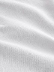 White Regular Fit Smart Soft Touch Heavyweight T-Shirt - Image 7 of 7