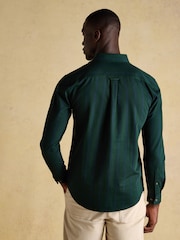 Joules Cotton Twill Green Stripe Shirt - Image 3 of 11