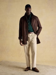 Joules Cotton Twill Green Stripe Shirt - Image 6 of 11