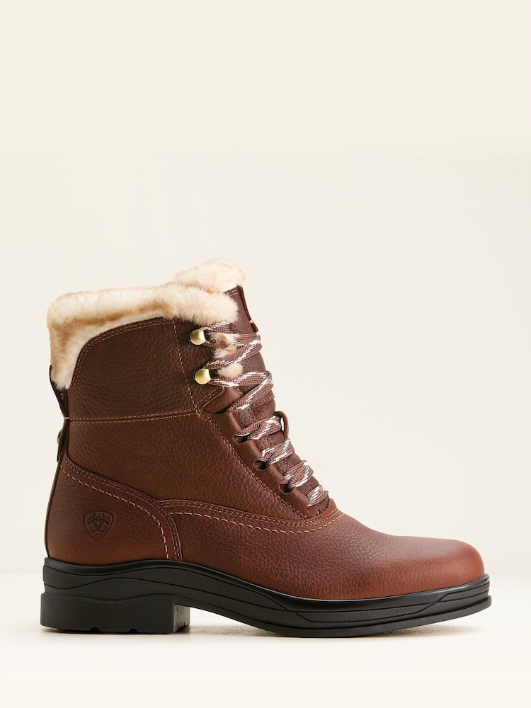 Ariat Harper Waterproof Lace-Up Hiking Brown Boots - Image 1 of 5