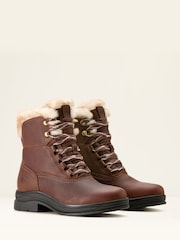 Ariat Harper Waterproof Lace-Up Hiking Brown Boots - Image 2 of 5