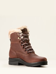 Ariat Harper Waterproof Lace-Up Hiking Brown Boots - Image 3 of 5