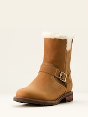 Ariat Savannah Sherpa Waterproof Brown Boots - Image 4 of 5