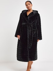 Simply Be Black Pretty Secrets Luxury Maxi Gown - Image 3 of 4