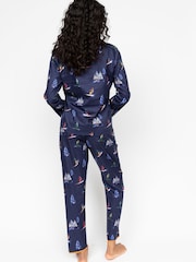 Cyberjammies – Pyjama-Set mit Alpen-Skimuster - Image 2 of 7
