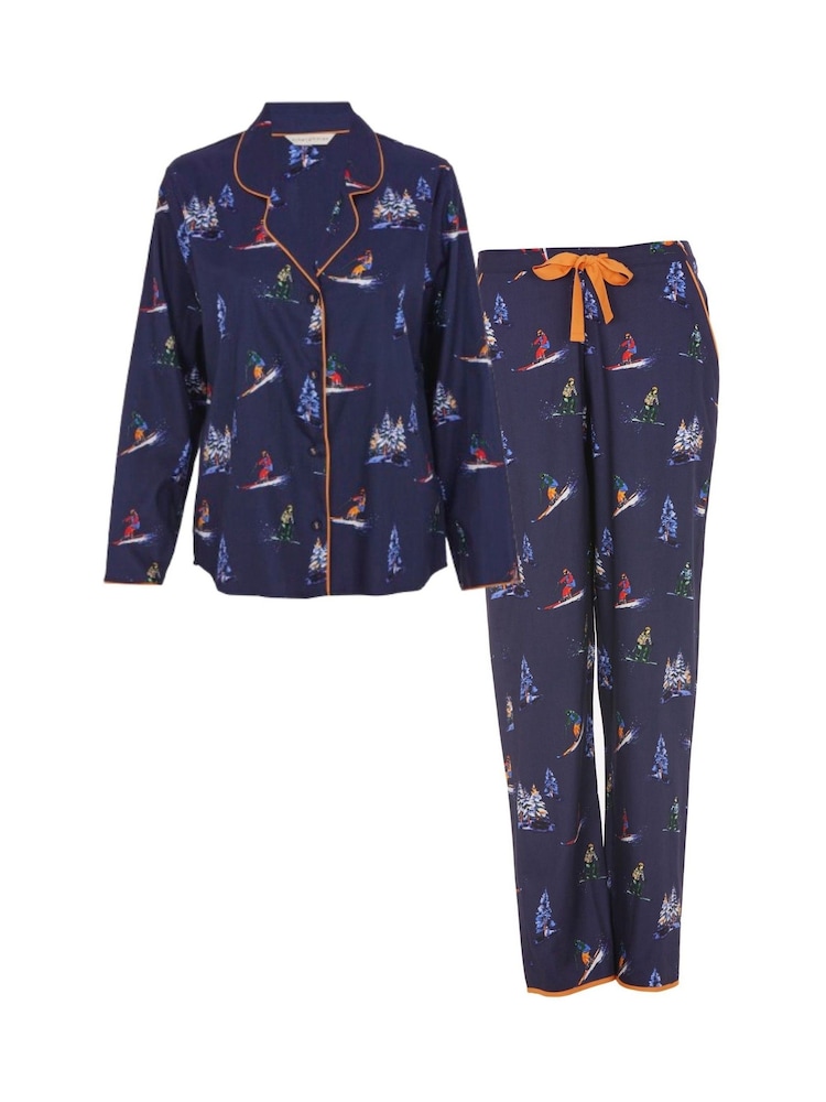 Cyberjammies – Pyjama-Set mit Alpen-Skimuster - Image 5 of 7