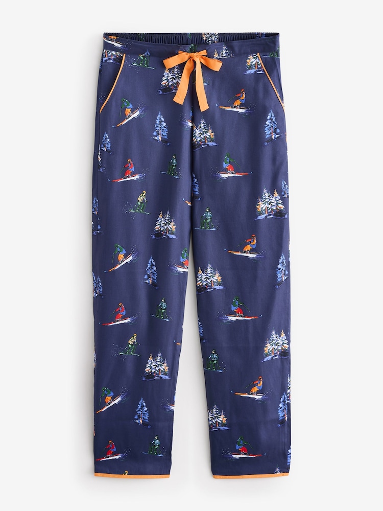 Cyberjammies – Pyjama-Set mit Alpen-Skimuster - Image 7 of 7
