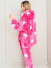 Jim Jam the Label Pink Fleece Star Twosie - Image 2 of 6