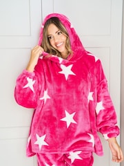 Jim Jam the Label Pink Fleece Star Twosie - Image 6 of 6