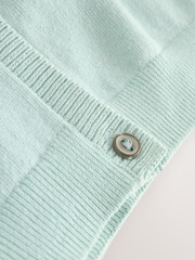 Sage Green Button Up Cardigan (3-16yrs) - Image 6 of 6