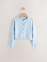 Blue Button Up Cardigan (3-16yrs) - Image 1 of 4