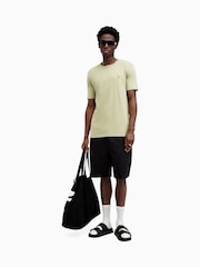 AllSaints Green Brace Short Sleeves 100% Organic Cotton T-Shirt Crew 3 Pack - Image 12 of 17