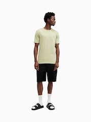 AllSaints Green Brace Short Sleeves 100% Organic Cotton T-Shirt Crew 3 Pack - Image 13 of 17