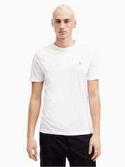 AllSaints Green Brace Short Sleeves 100% Organic Cotton T-Shirt Crew 3 Pack - Image 16 of 17