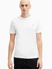 AllSaints Green Brace Short Sleeves 100% Organic Cotton T-Shirt Crew 3 Pack - Image 4 of 17