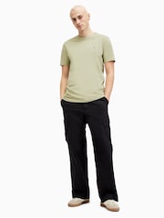AllSaints Green Brace Short Sleeves 100% Organic Cotton T-Shirt Crew 3 Pack - Image 7 of 17