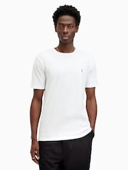 AllSaints Green Brace Short Sleeves 100% Organic Cotton T-Shirt Crew 3 Pack - Image 9 of 17