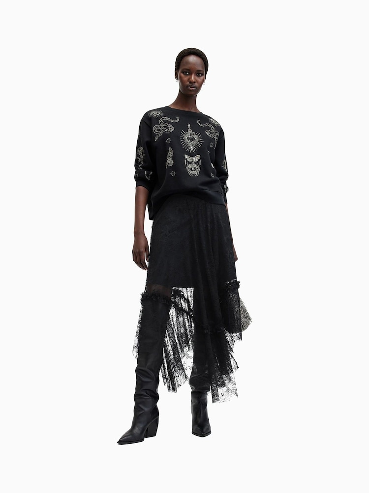 AllSaints Josie Lace Skirt - Imagen 1 de 8 AllSaints Josie Lace Skirt - Imagen 1 de 8