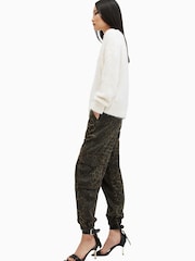 AllSaints White Vortex Jumper - Image 4 of 7