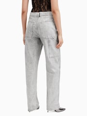 AllSaints Silver Mia Carpenter Jeans - Image 5 of 9