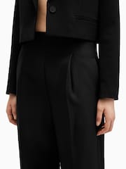 AllSaints Black Shores Trousers - Image 3 of 7