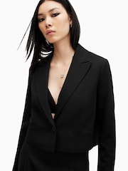 AllSaints Black Shores Blazer - Image 3 of 6