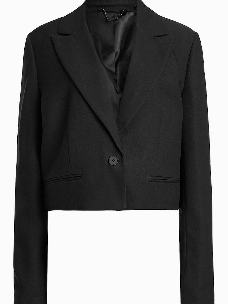 AllSaints Black Shores Blazer - Image 6 of 6