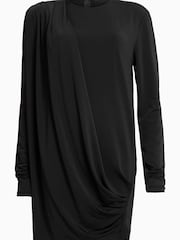 AllSaints Black Devin Dress - Image 8 of 8