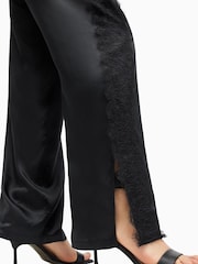 AllSaints Black Mari Jumpsuit - Image 9 of 10