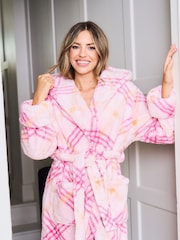 Jim Jam the Label – karierter Morgenmantel in Pink - Bild 3 von 9